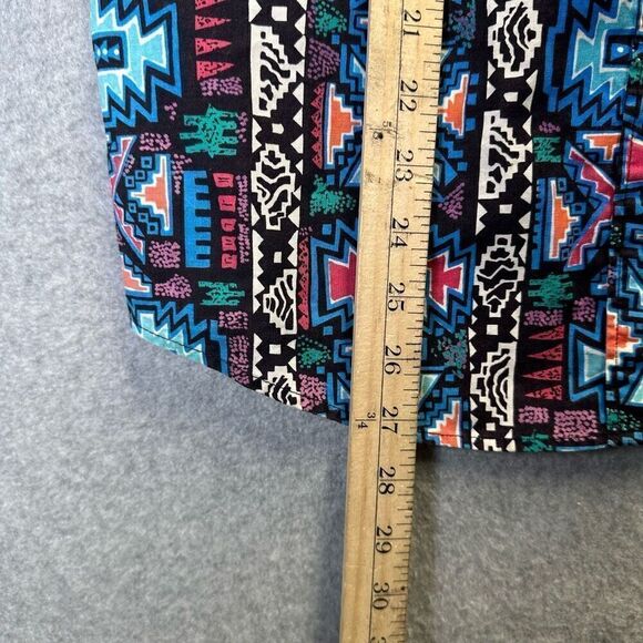 Frontier Series Men’s Size Large Southwestern Aztec Vest Multicolor Sleeveless - Picture 3 of 8